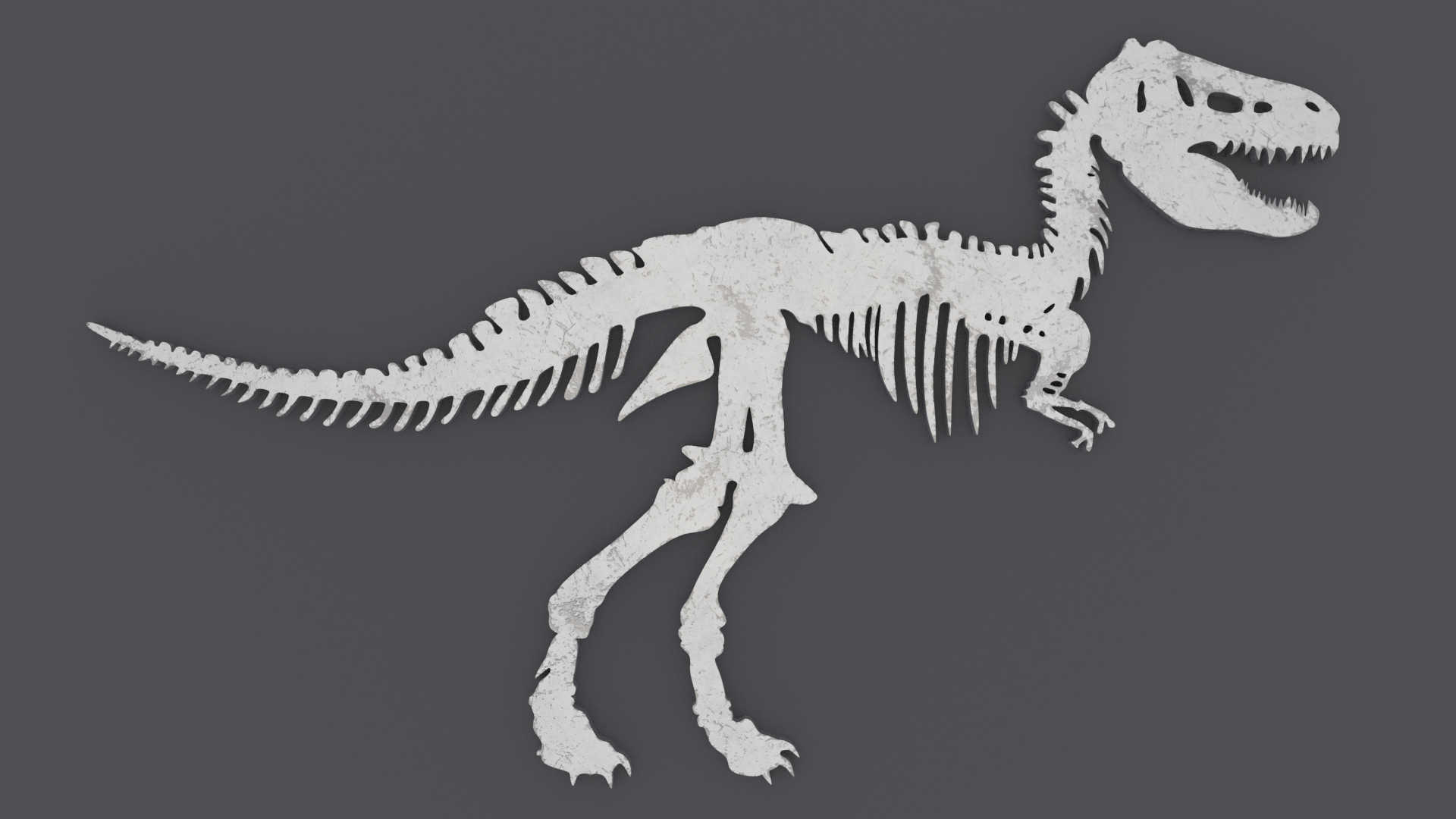 Dinosaur Skeleton - 3D Printable preview image 1